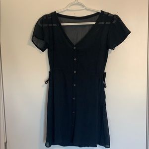 Abercrombie & Fitch Button Down T-Shirt Dress